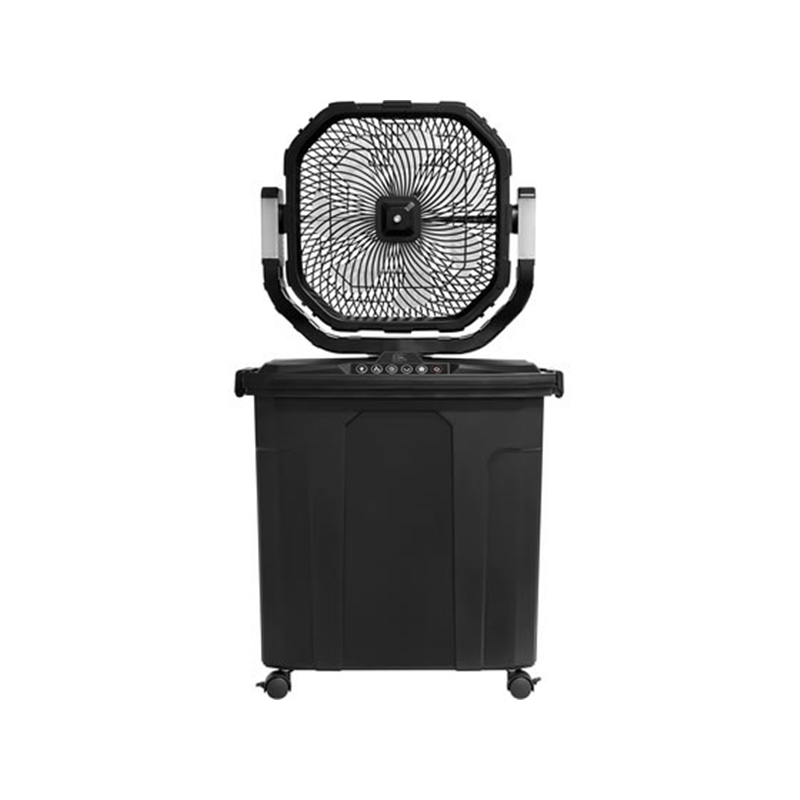サクセスアジア 充電式ミストファン 20L SMF-701BK 1台（ご注文単位1台）【直送品】