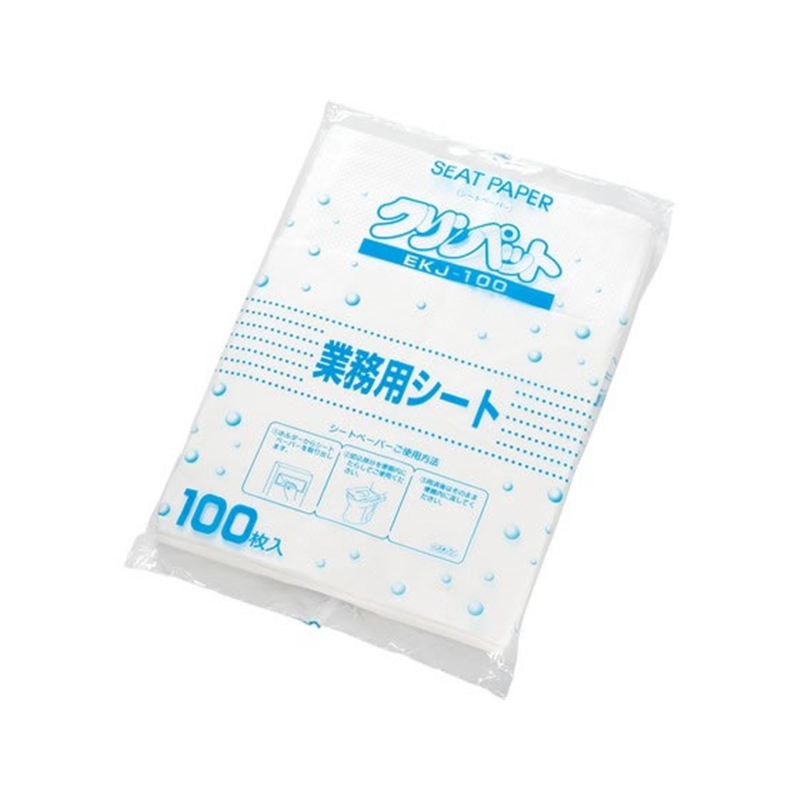 クリンペット・ジャパン 業務用シートペーパー 1パック 100枚 1パック（ご注文単位1パック）【直送品】