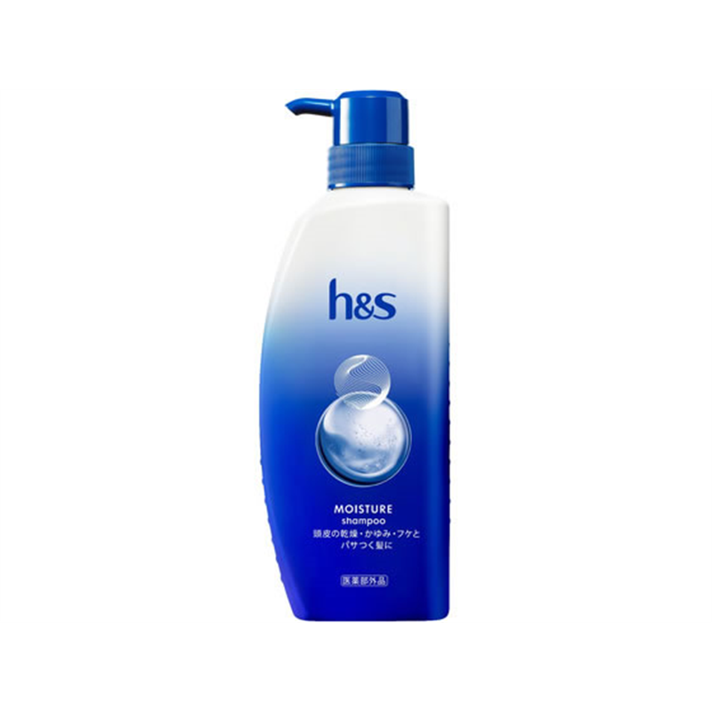 P&Gジャパン h&s モイスチャー 薬用シャンプー 本体 340g 1個（ご注文単位1個）【直送品】