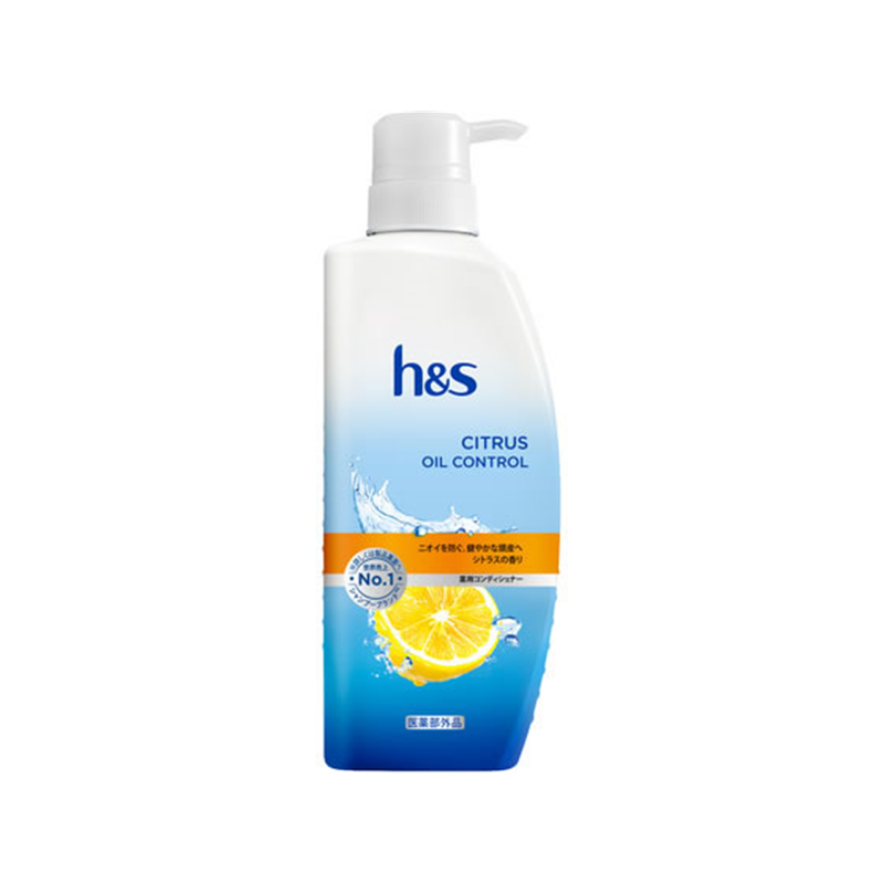 P&Gジャパン h&s シトラスオイルコントロール 薬用コンディショナー 本体 330 1個（ご注文単位1個）【直送品】