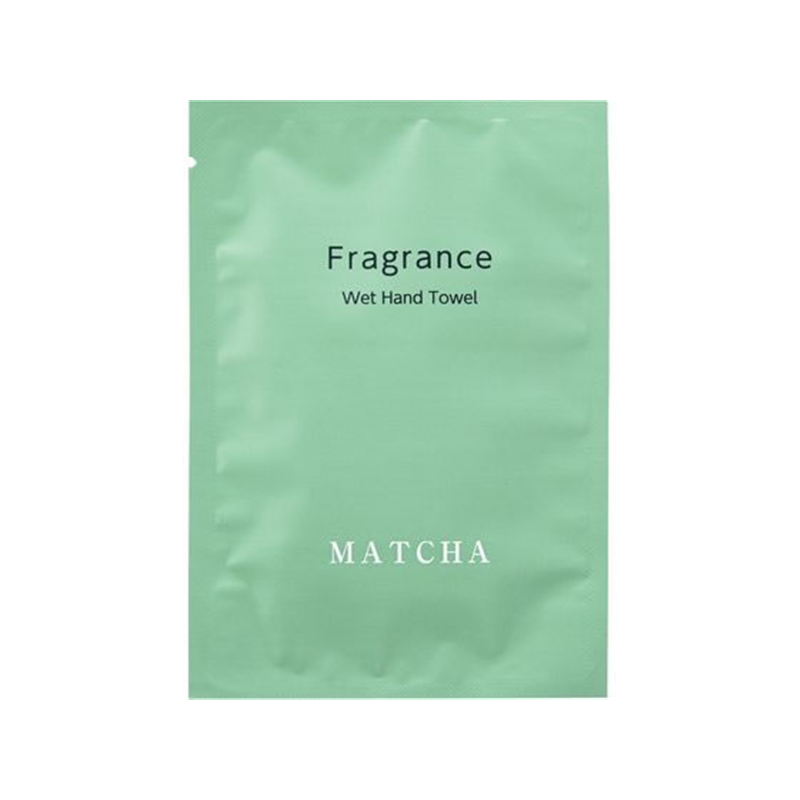今村紙工 Fragrance おしぼり 抹茶 100本 FO-M 1袋(ご注文単位1袋)【直送品】