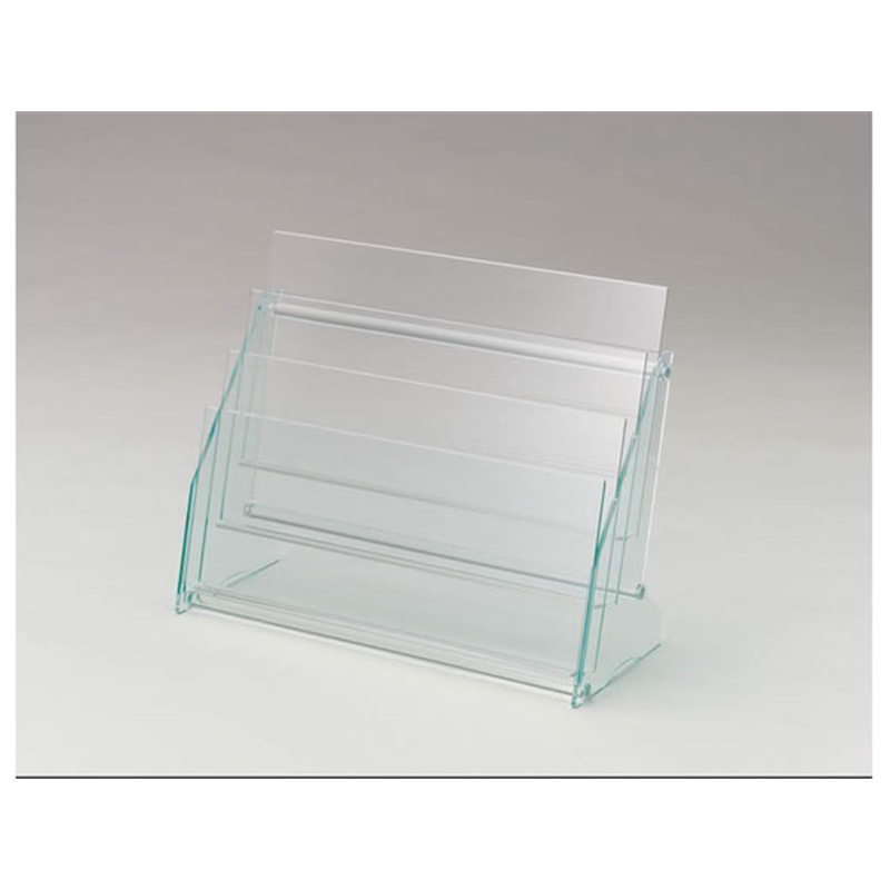 ライオン事務器 卓上パンフレットスタンド(組立式) PS-231A 1台（ご注文単位1台）【直送品】