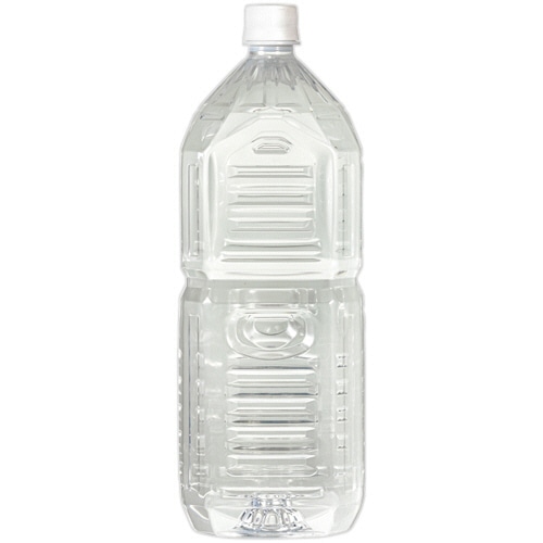 タカマツヤ 7年長期保存水(ラベルレス) 2L ペットボトル 18本/箱 ※軽(ご注文単位1箱)【直送品】