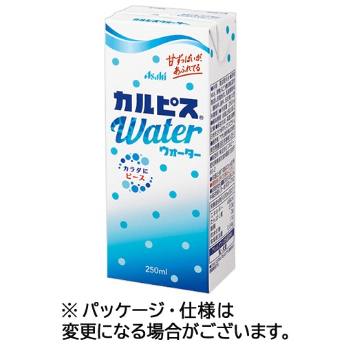 エルビー カルピスウォーター 250ml 紙パック 72本/箱 ※軽（ご注文単位1箱）【直送品】