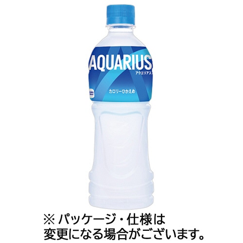 コカ・コーラ アクエリアス 500ml ペットボトル 24本/箱 ※軽（ご注文単位1箱）【直送品】