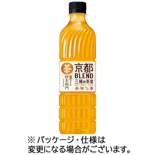 サントリー 伊右衛門 京都ブレンド 600ml ペットボトル 48本/箱 ※軽（ご注文単位1箱）【直送品】