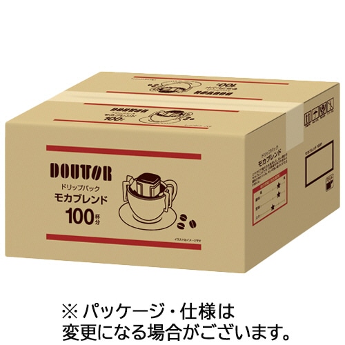 ドトールコーヒー ドリップパック モカブレンド 7g 100袋/箱 ※軽(ご注文単位1箱)【直送品】