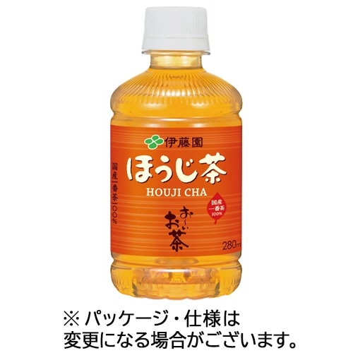 伊藤園 おーいお茶 ほうじ茶 280ml ペットボトル 48本/箱 ※軽（ご注文単位1箱）【直送品】