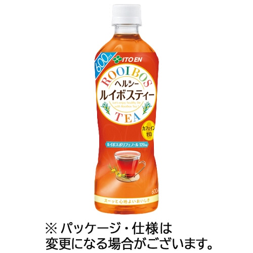 伊藤園 ヘルシールイボスティー 600ml ペットボトル 24本/箱 ※軽(ご注文単位1箱)【直送品】