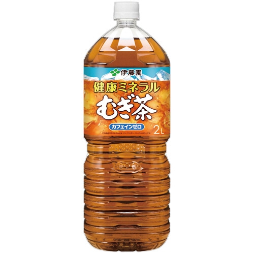 伊藤園 健康ミネラルむぎ茶 2L ペットボトル 12本/箱 ※軽(ご注文単位1箱)【直送品】