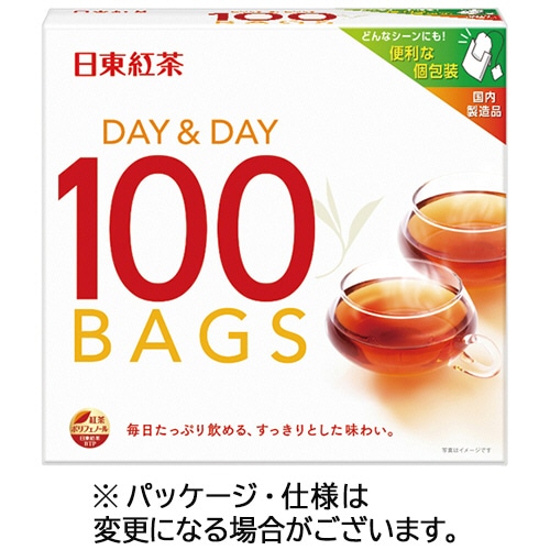 三井農林 日東紅茶 デイ&デイ ティーバッグ 300個/箱 ※軽（ご注文単位1箱）【直送品】