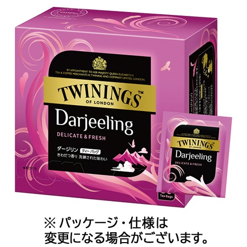 片岡物産 トワイニング ダージリン ティーバッグ 50個/箱 ※軽(ご注文単位1箱)【直送品】