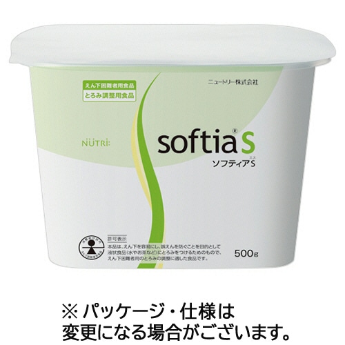 ニュートリー ソフティアS とろみ調整用食品 詰替用 500g 1個 ※軽（ご注文単位1個）【直送品】