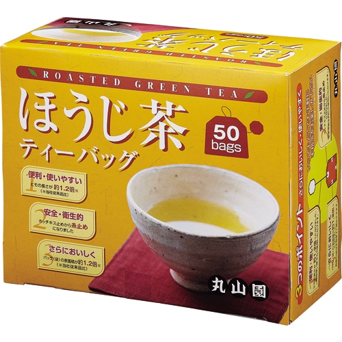 丸山園　お徳用　ほうじ茶ティーバッグ　1箱（50バッグ）（ご注文単位1箱）【直送品】