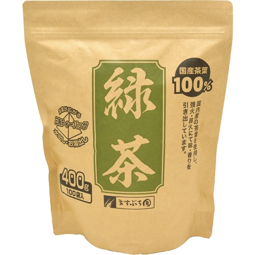 ますぶち園　オキロン　三角ティーバッグ　緑茶　1袋（100バッグ）（ご注文単位1袋）【直送品】