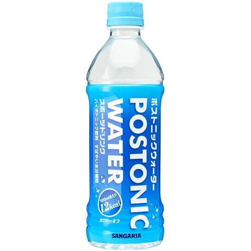 サンガリア　ポストニックウォーター　500ml　ペットボトル　1ケース（24本）（ご注文単位1ケース）【直送品】