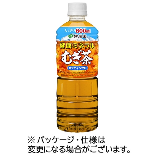 伊藤園 健康ミネラルむぎ茶 600ml ペットボトル 1セット(48本:24本×2ケース)(ご注文単位1セット)【直送品】