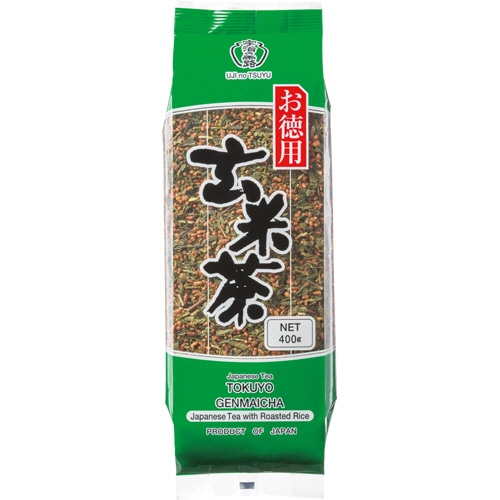 宇治の露製茶 徳用 玄米茶 400g/袋 1セット(3袋)(ご注文単位1セット)【直送品】