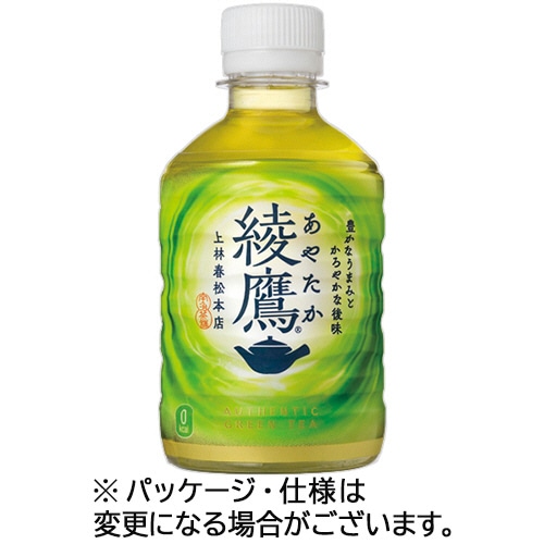 コカ・コーラ　綾鷹　280mL　ペットボトル　1セット（96本：24本×4ケース）（ご注文単位1セット）【直送品】