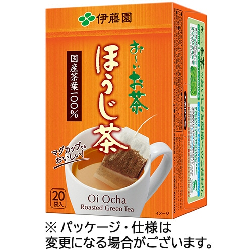 伊藤園　おーいお茶　ほうじ茶　エコティーバッグ　1セット（60バッグ：20バッグ×3箱）（ご注文単位1セット）【直送品】
