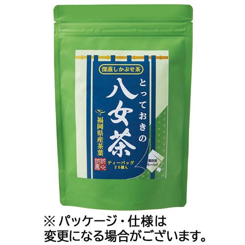 三ツ木園　とっておきの八女茶ティーバッグ　1セット（75バッグ：25バッグ×3パック）（ご注文単位1セット）【直送品】