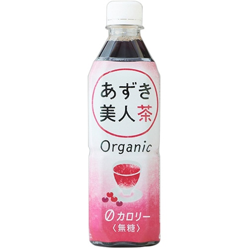 遠藤製餡　オーガニックあずき美人茶　500ml　ペットボトル　1セット（24本）（ご注文単位1セット）【直送品】