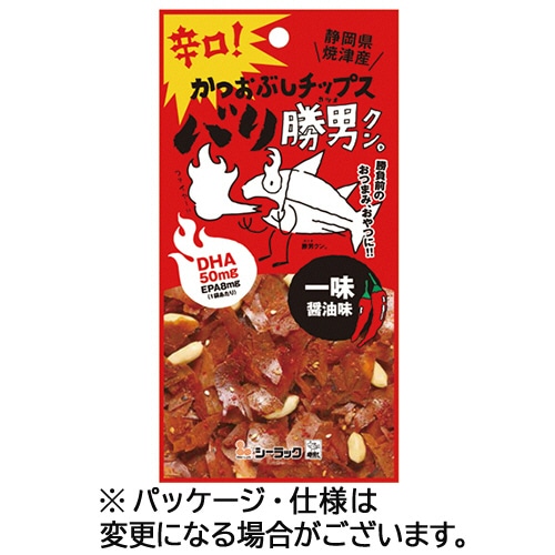 シーラック　バリ勝男クン。辛いけどウマイ編　一味醤油味　17g　1セット（10袋）（ご注文単位1セット）【直送品】
