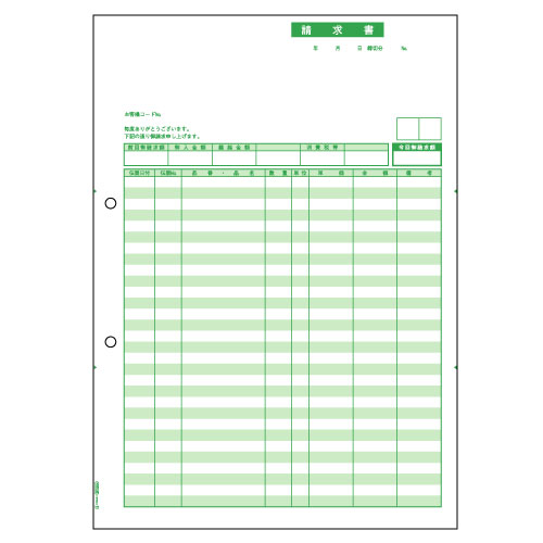 ヒサゴ 請求書 (単票) A4タテ BP0304 500枚/箱(ご注文単位1箱)【直送品】