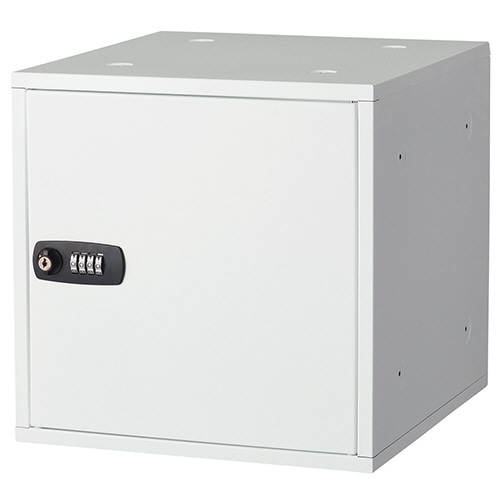 アスカ 組立式収納ボックス ホワイト SB500W 1台(ご注文単位1台)【直送品】