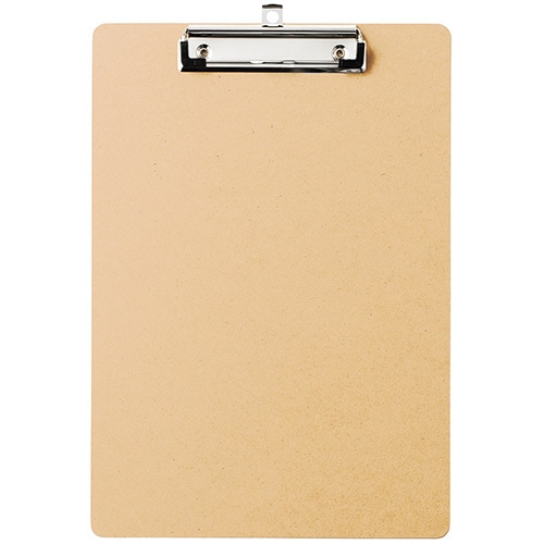 デリ MDFクリップボード コーティングタイプ A4タテ MDF-A4TC 10枚/セット（ご注文単位1セット）【直送品】