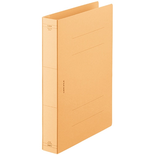 ライオン事務器 フラットファイル(AXタイプ) 特厚とじ A4タテ 400枚収容 背幅43mm 黄 AX-517S-10P 10冊/袋(ご注文単位1袋)【直送品】