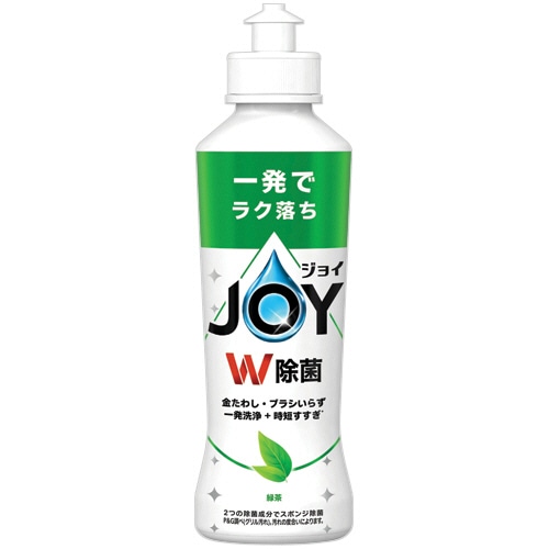 P&G ジョイ W除菌 コンパクト 緑茶 本体 170ml 1本(ご注文単位1本)【直送品】