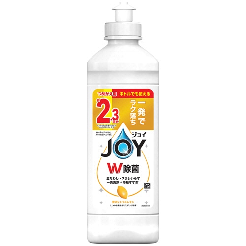 P&G ジョイ W除菌 コンパクト 贅沢シトラスレモン つめかえ用 300ml 1本(ご注文単位1本)【直送品】