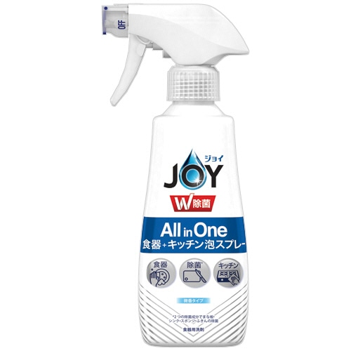 P&G ジョイ W除菌 ミラクル泡スプレー 微香タイプ 本体 275ml 1本(ご注文単位1本)【直送品】