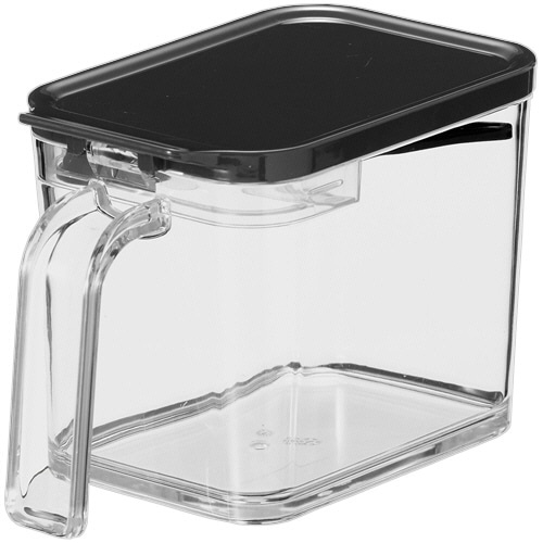 アスベル フォルマ MRポット 700ml ブラック A1108BK 1個(ご注文単位1個)【直送品】