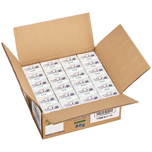 エオリア ヤシの実石けん 業務用 80g 120個/箱(ご注文単位1箱)【直送品】