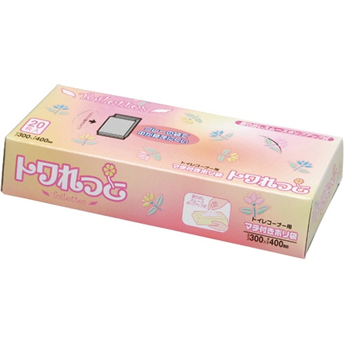 ジャパックス トワれっと マチ付 グレー SS-06 20枚/箱(ご注文単位1箱)【直送品】