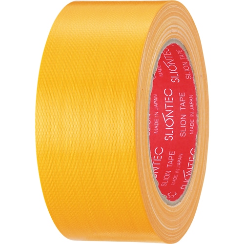 スリオンテック カラー布テープ 50mm×25m 黄 343702KL 30巻/セット(ご注文単位1セット)【直送品】