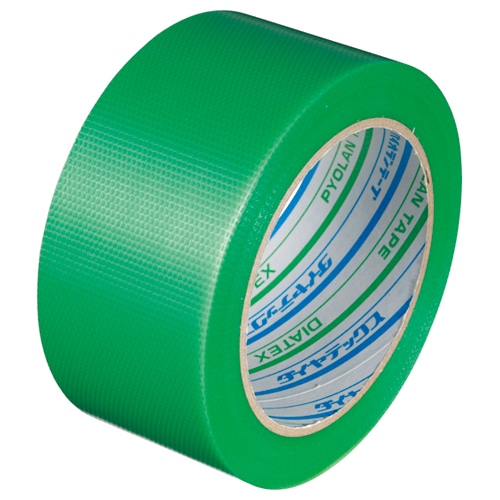 ダイヤテックス パイオランクロス粘着テープ 塗装養生用 50mm×25m 緑 Y-09-GRx50 1巻(ご注文単位1巻)【直送品】