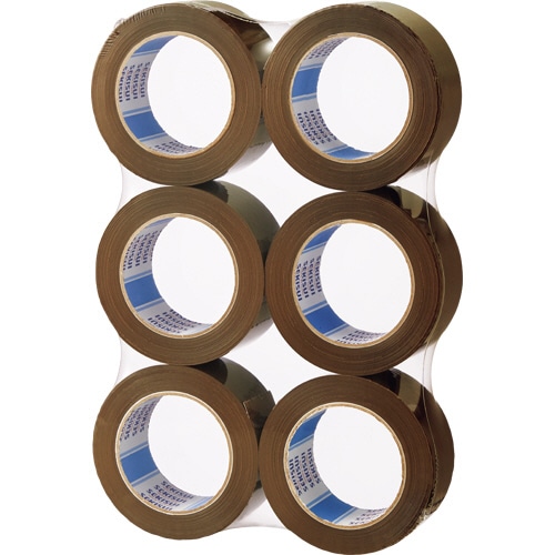 積水化学 OPPテープ No.882E 48mm×100m 茶 P82B3JA 6巻/袋（ご注文単位1袋）【直送品】