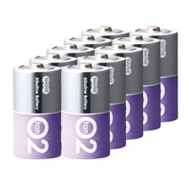 TANOSEE アルカリ乾電池 プレミアム 単2形 30本/箱(ご注文単位1箱)【直送品】