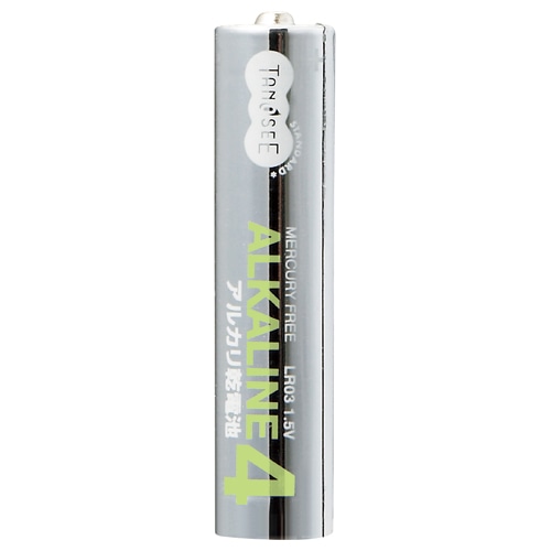 TANOSEE アルカリ乾電池 単4形 10本/袋(ご注文単位1袋)【直送品】