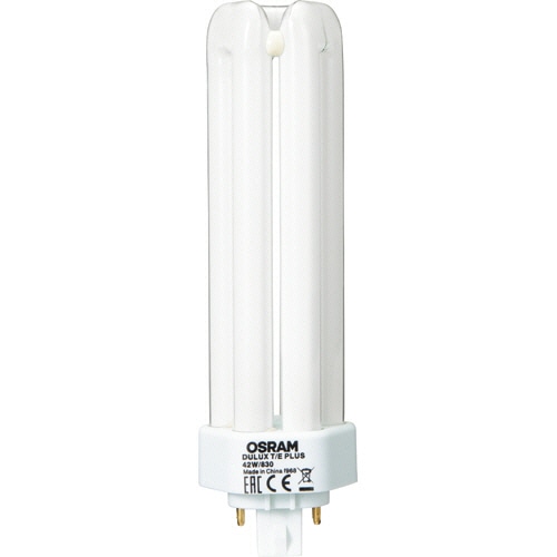 オスラム コンパクト形蛍光ランプ 42W形 電球色 DULUX T/E PLUS 42W/830 10個/セット(ご注文単位1セット)【直送品】