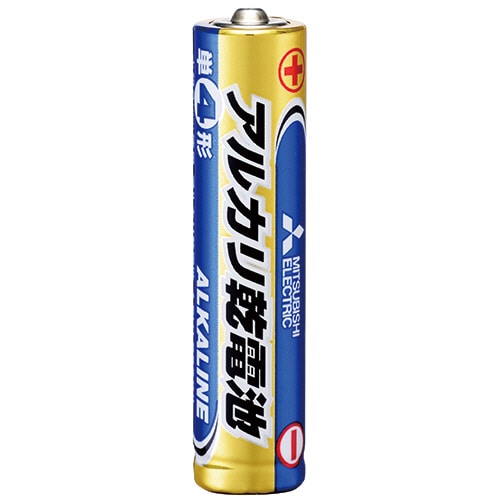 三菱電機 アルカリ乾電池 単4形 LR03N/4S 40本/箱(ご注文単位1箱)【直送品】