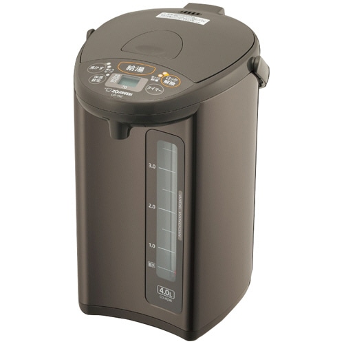 象印 マイコン沸とう電動ポット 4L メタリックブラウン CD-WZ40-TM 1台(ご注文単位1台)【直送品】