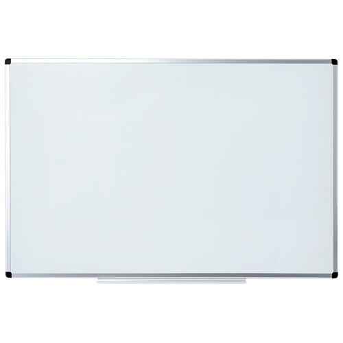 TANOSEE アルミフレームホワイトボード 無地 LL 900×600mm 1枚（ご注文単位1枚）【直送品】