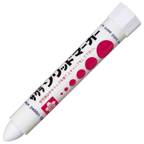 サクラクレパス 油性マーカー ソリッドマーカー しろ SC-P#50 1本(ご注文単位1本)【直送品】