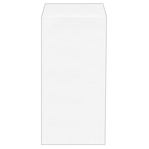 ハート 透けない封筒 ケント ワンタッチテープ付 長3 80g/㎡ 〒枠なし XEP244 100枚 5袋/箱(ご注文単位1箱)【直送品】