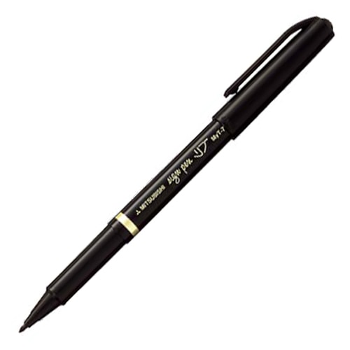 三菱鉛筆 水性サインペン リブ細字 0.7mm 黒 MYT7.24 1本(ご注文単位1本)【直送品】