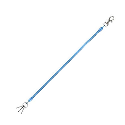 レイメイ藤井 コイルキーチェーン 26-100cm ブルー GLK301A 1個（ご注文単位1個）【直送品】
